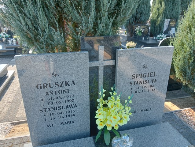 Stanisław Spigiel 1941 Hanulin - Grobonet - Wyszukiwarka osób pochowanych